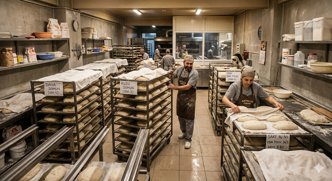 Hamur Mayalama Odaları